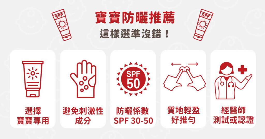 寶寶防曬推薦這樣選準沒錯！